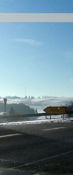 Gute Fahrt zum  Gasthaus R&uuml;bezahl